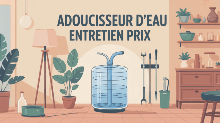 adoucisseur d'eau moderne entretien prix visuel
