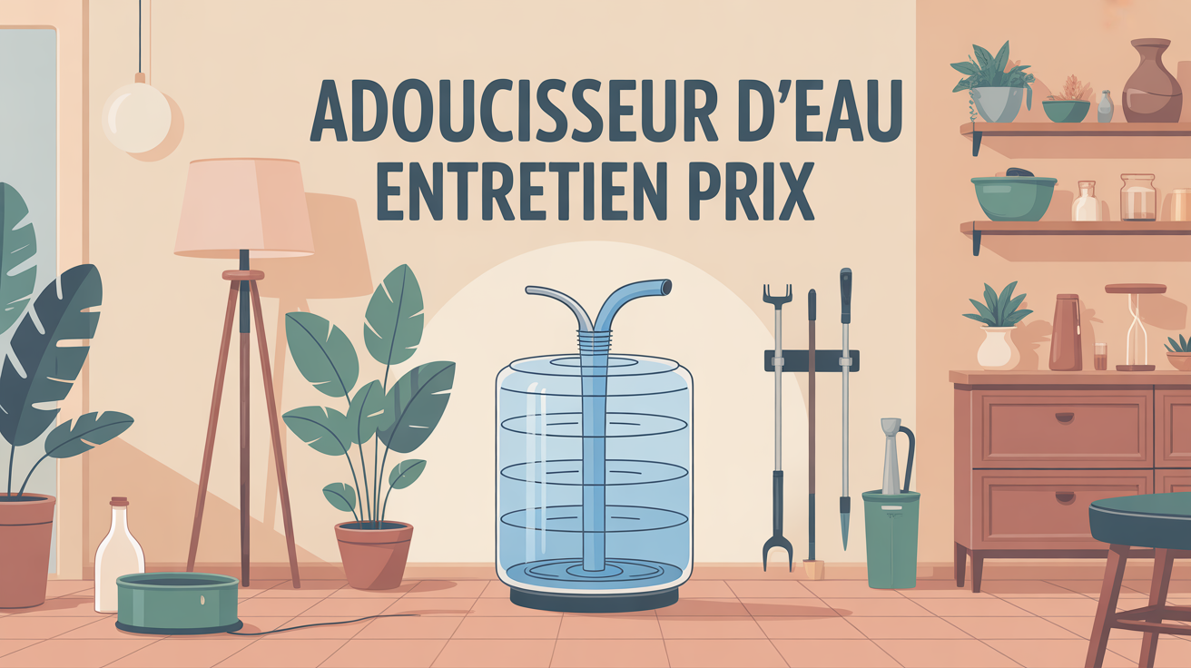 adoucisseur d'eau moderne entretien prix visuel