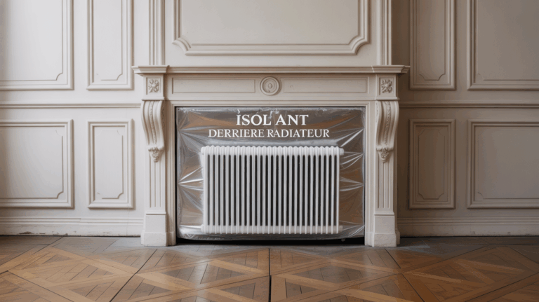 vue radiateur et isolant aluminium interieur parisien