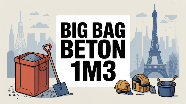 illustration chantier paris big bag beton 1m3