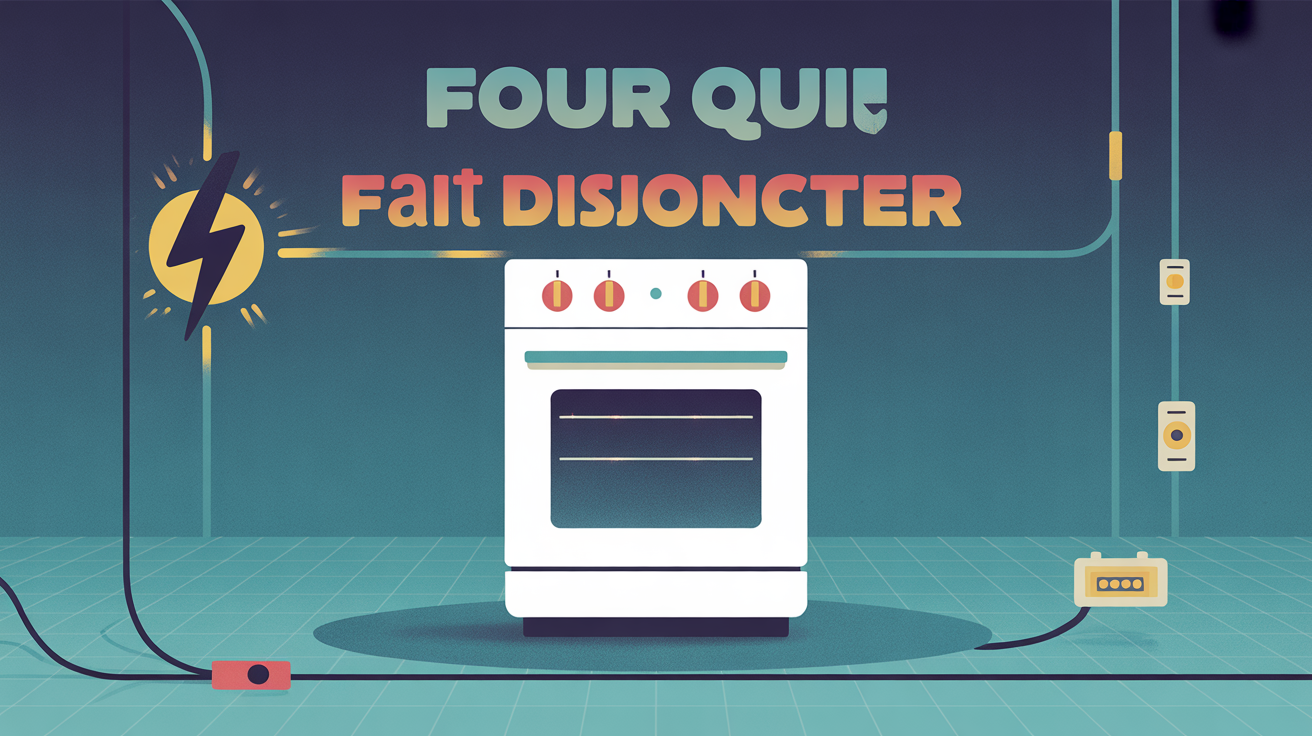 Schéma four qui fait disjoncter vue de face