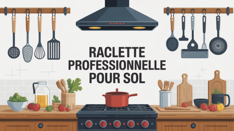 raclette professionnelle pour sol en cuisine et laboratoire