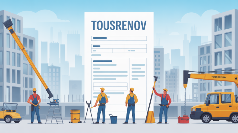 Chantier renovation urbain TousRenov artisans