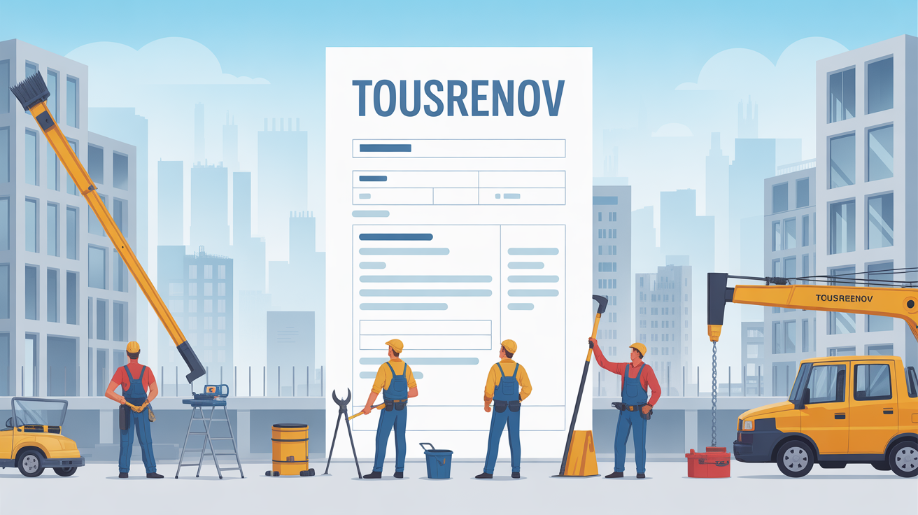 Chantier renovation urbain TousRenov artisans
