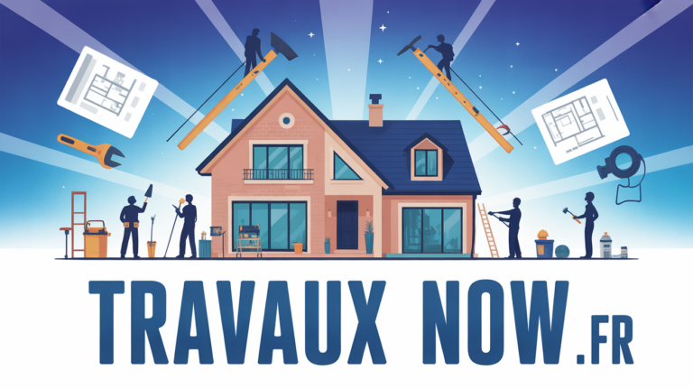 maison moderne travaux artisans plans outils Travaux Now.fr