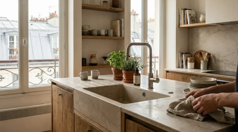 cuisine contemporaine robinet de cuisine avec douchette flexible