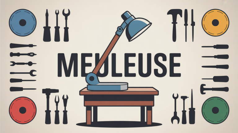 a quoi sert une meuleuse sur etabli avec disques