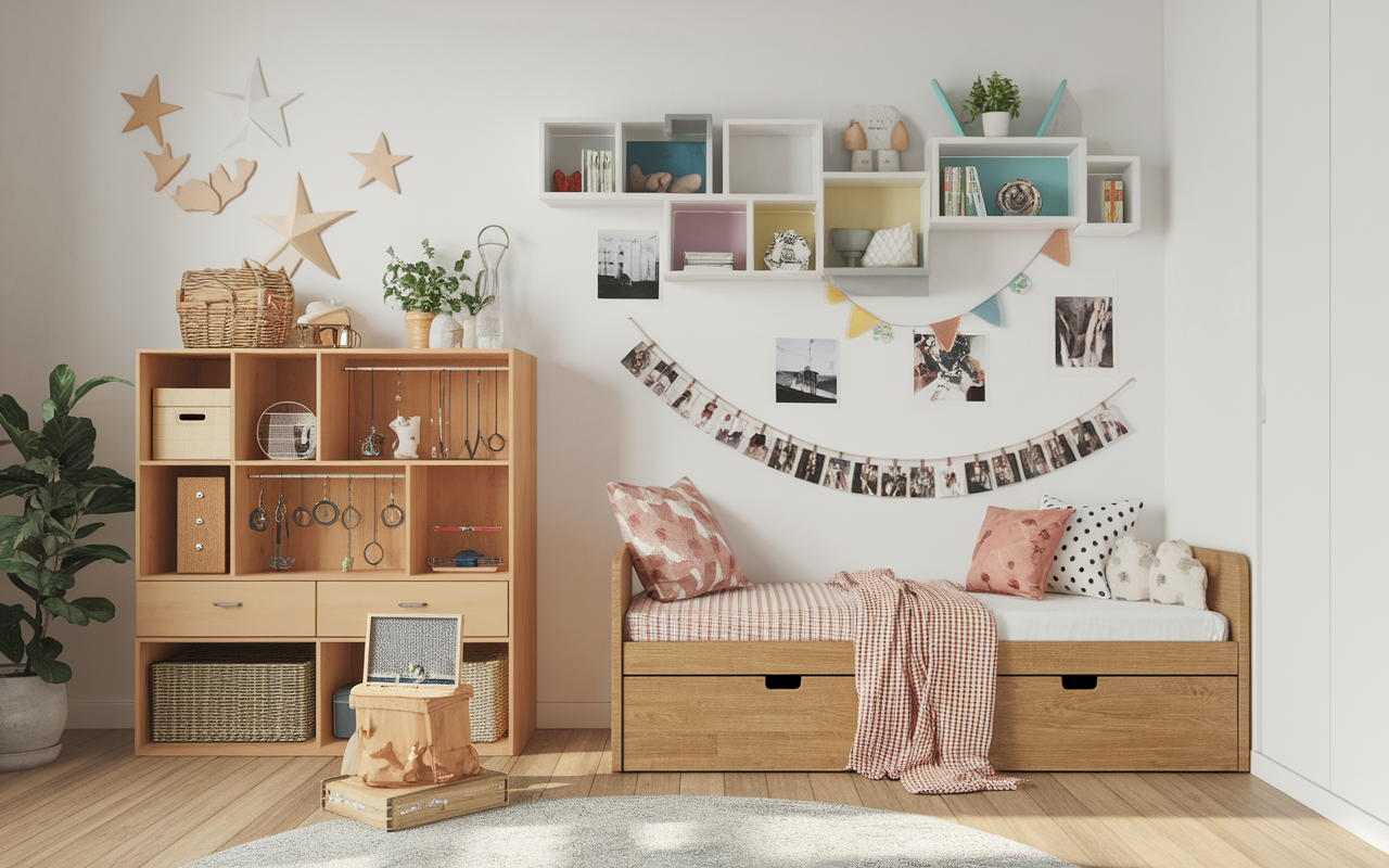 bricolage facile et utile pour ado rangement chambre