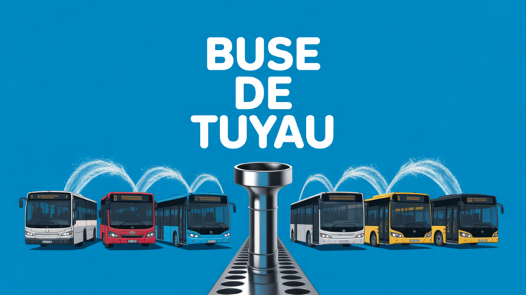 illustration buse tuyau moderne avec jets d'eau