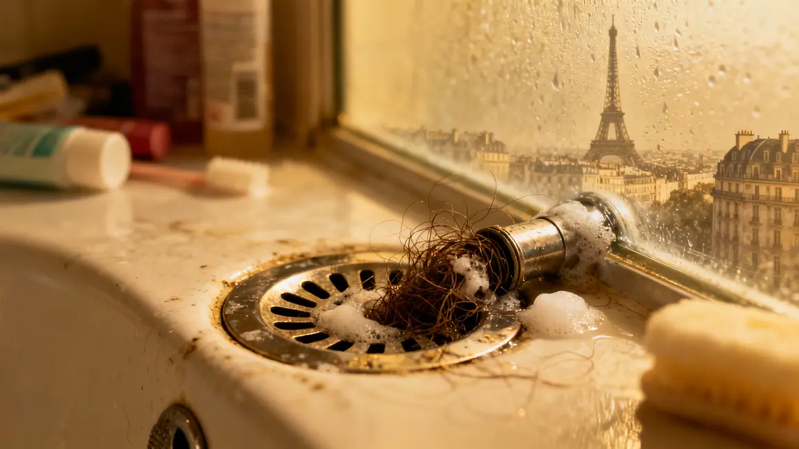 Siphon douche obstrué cheveux à Paris
