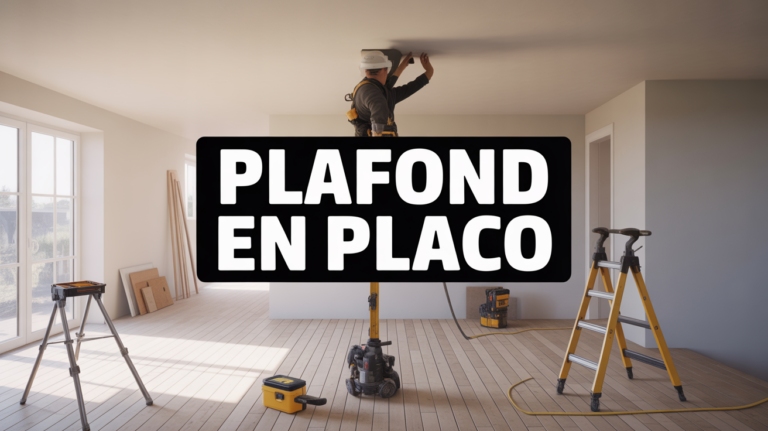 chantier lumineux comment faire un plafond en placo