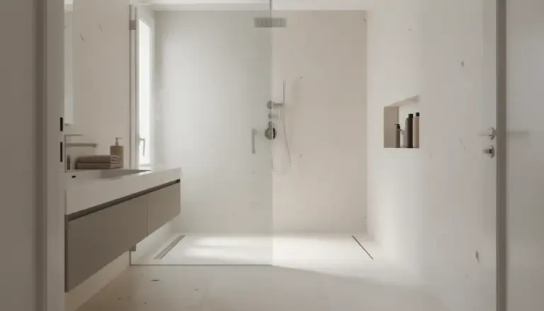 Salle de bain Paris douche italienne moderne au sol