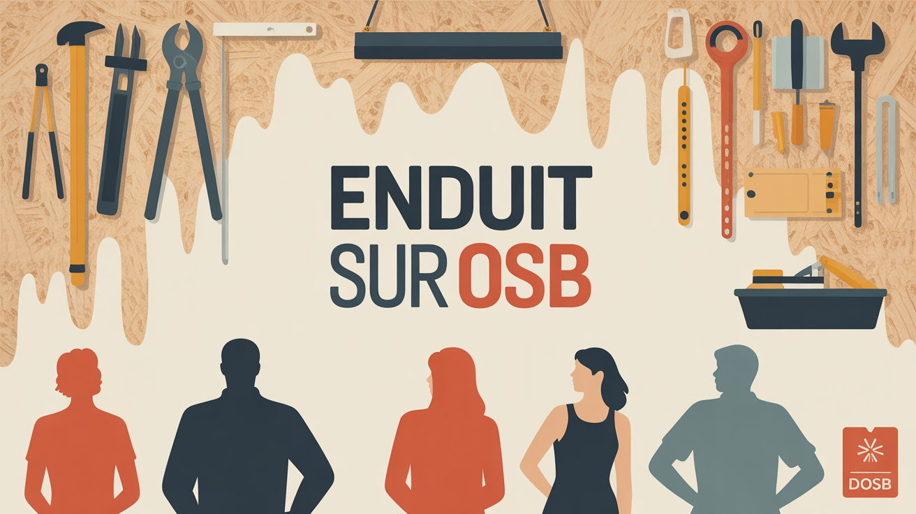 Enduit sur osb mur humidite outillage