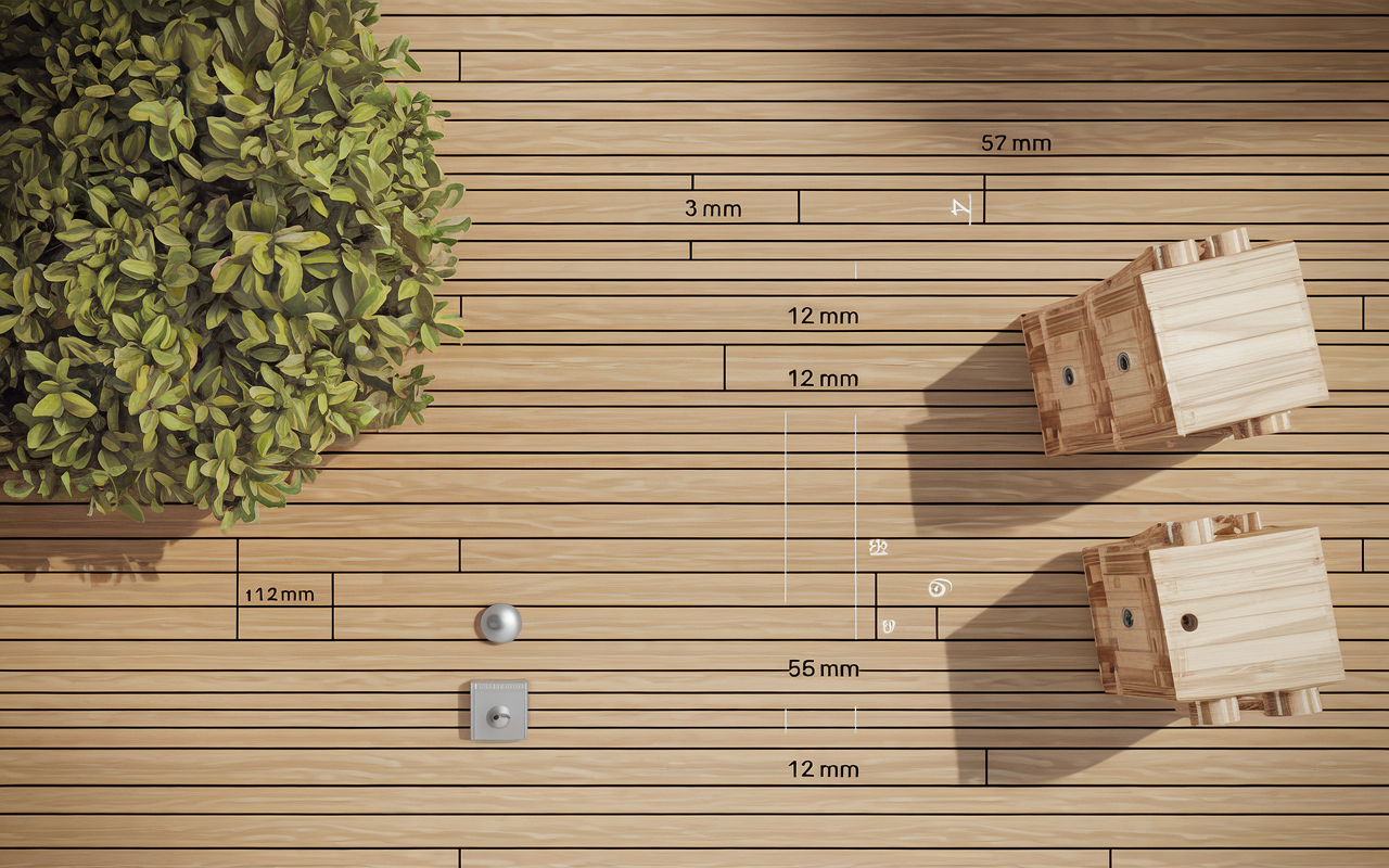Erreurs espace entre lame de terrasse et accessoires correction