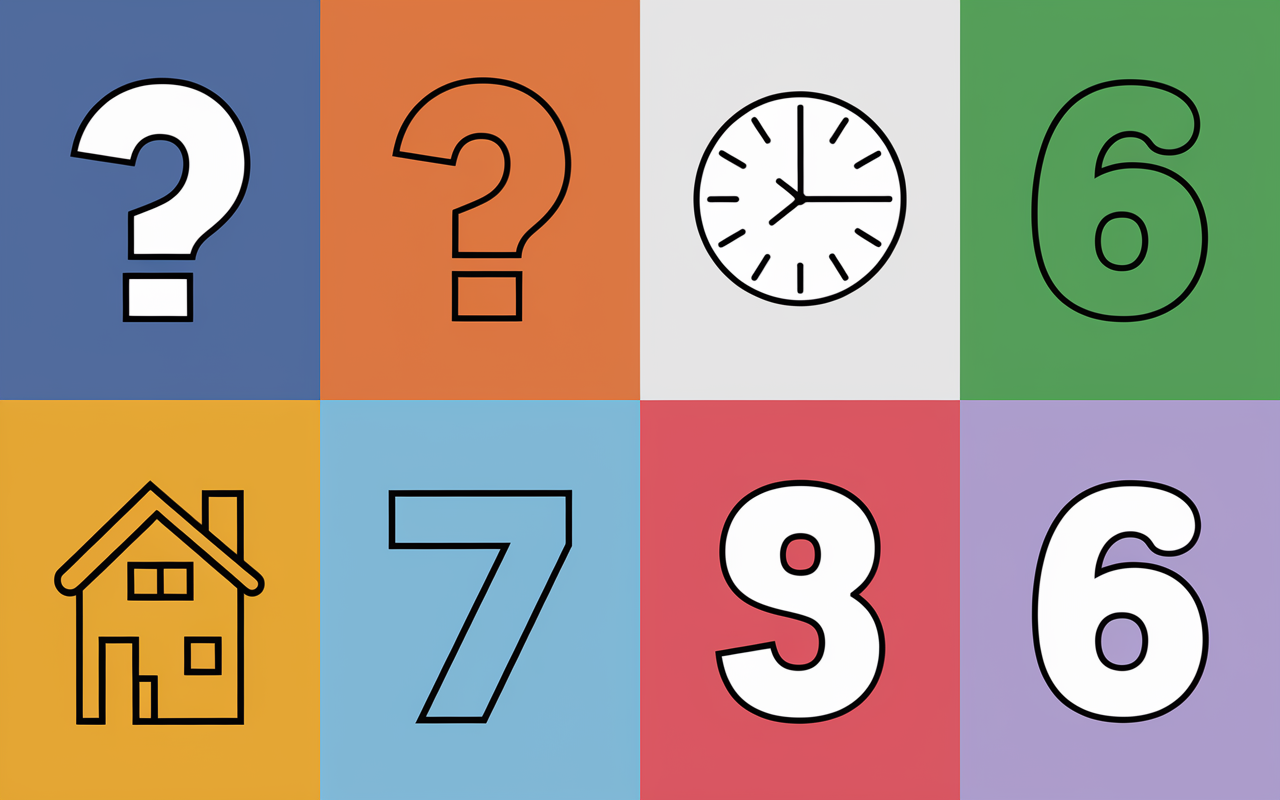 FAQ entreprise de construction Lyon icônes et listes