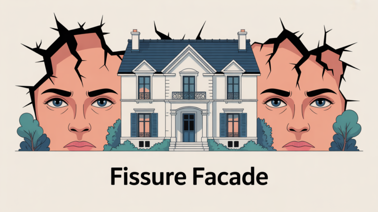 fissure facade quand s'inquiéter illustration diagnostic