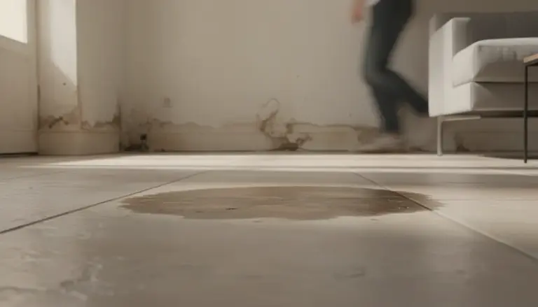 fuite sous carrelage traces humidité paris