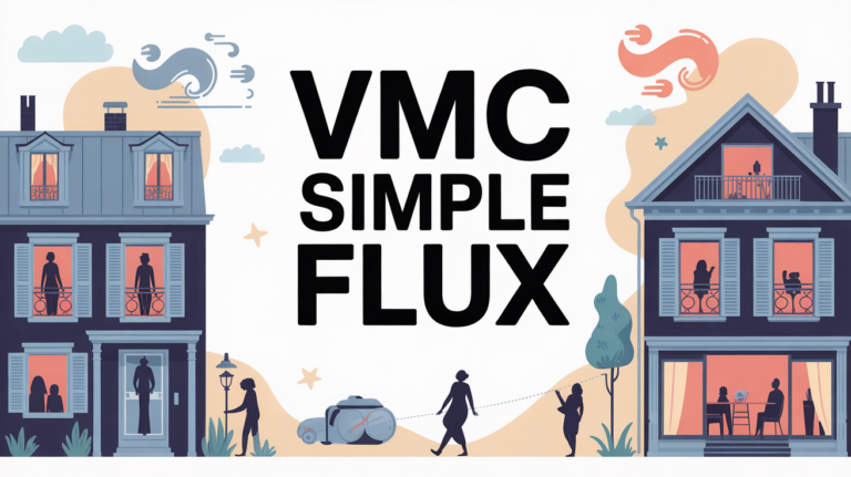 nettoyer une vmc simple flux illustration maison urbaine