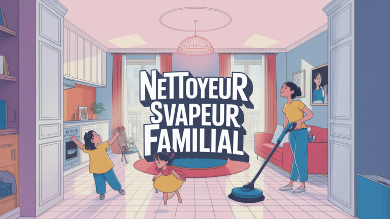 quel est le meilleur nettoyeur vapeur familial illustration