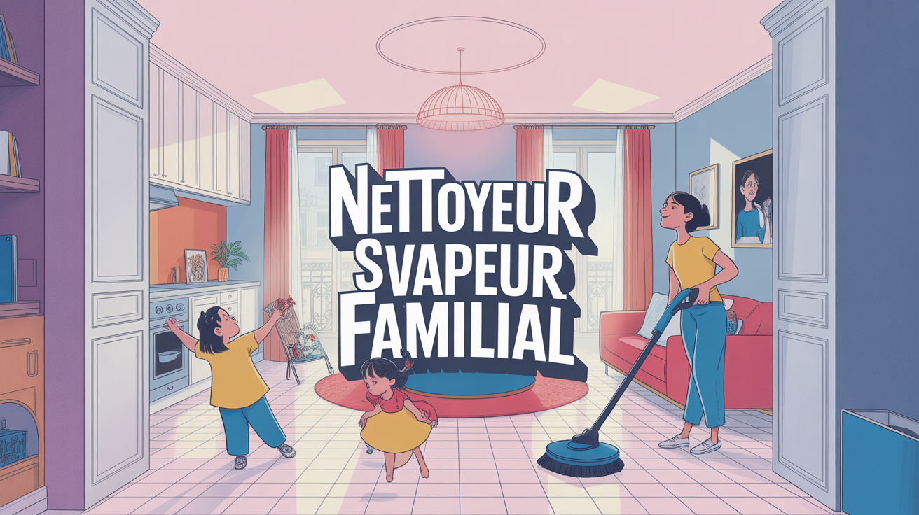 quel est le meilleur nettoyeur vapeur familial illustration