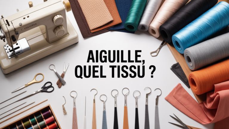 plan de travail couture quelle aiguille pour quel tissu