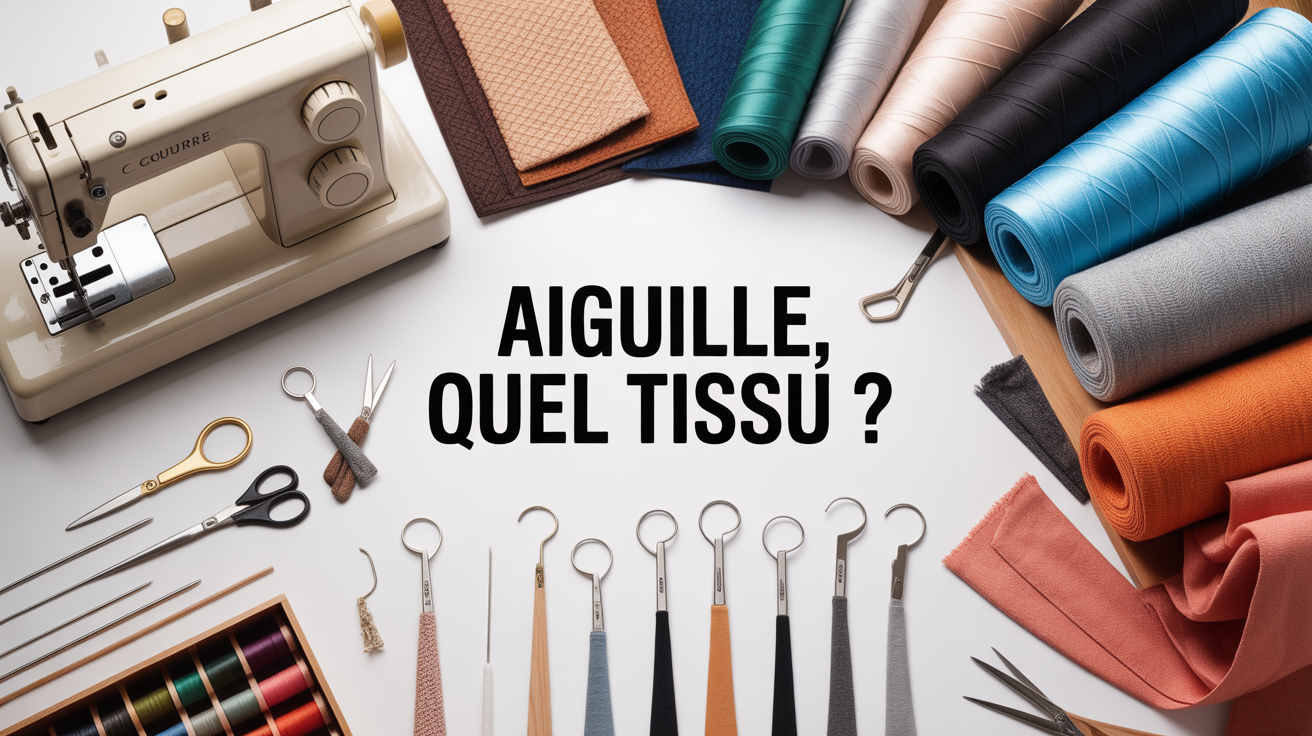 plan de travail couture quelle aiguille pour quel tissu