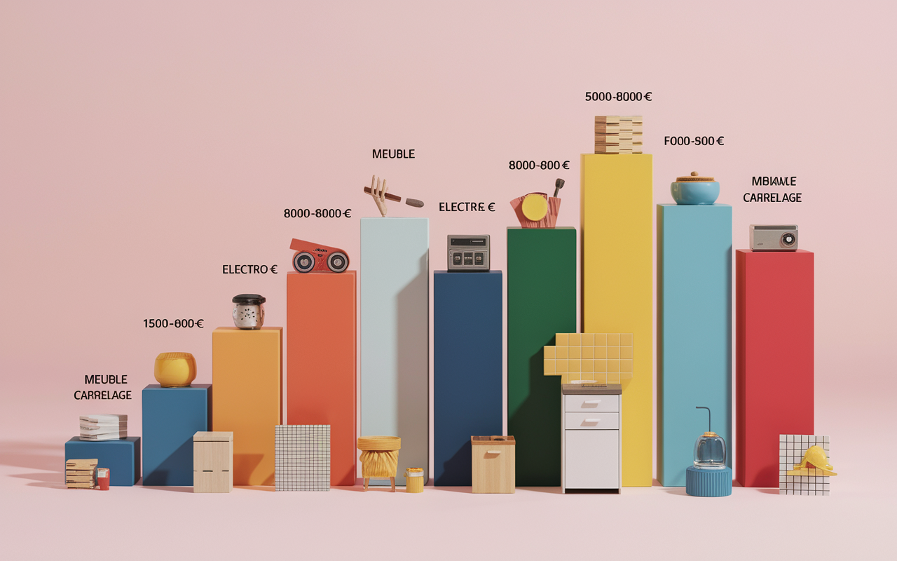 Refaire une cuisine prix comparaison budget cuisine