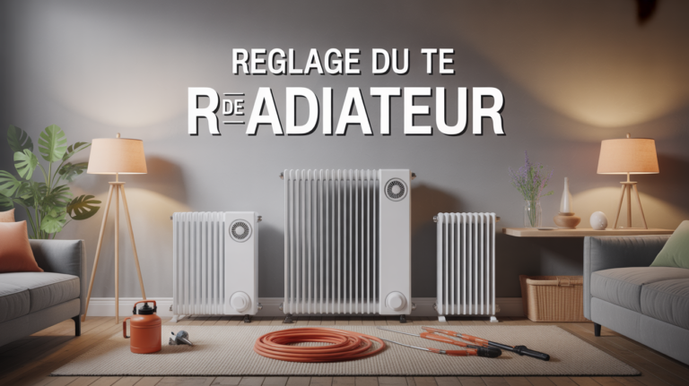 salon avec té de réglage radiateur combien de tour outils et tuyaux