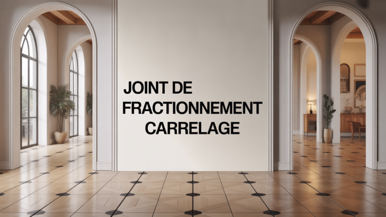 carrelage joint de fractionnement dans un grand salon moderne