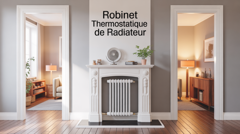 changer robinet thermostatique radiateur ancien et moderne