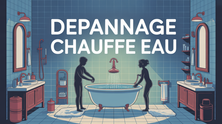 chauffe eau depannage visuel salle de bain