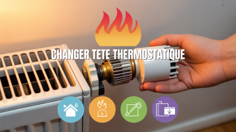 comment changer une tete de robinet thermostatique de radiateur illustration