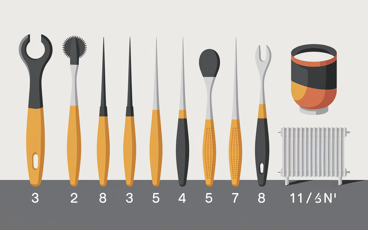 comment demonter radiateur outils necessaires