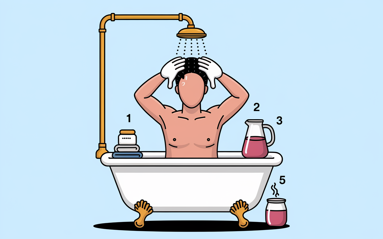 deboucher la douche retirer cheveux savon