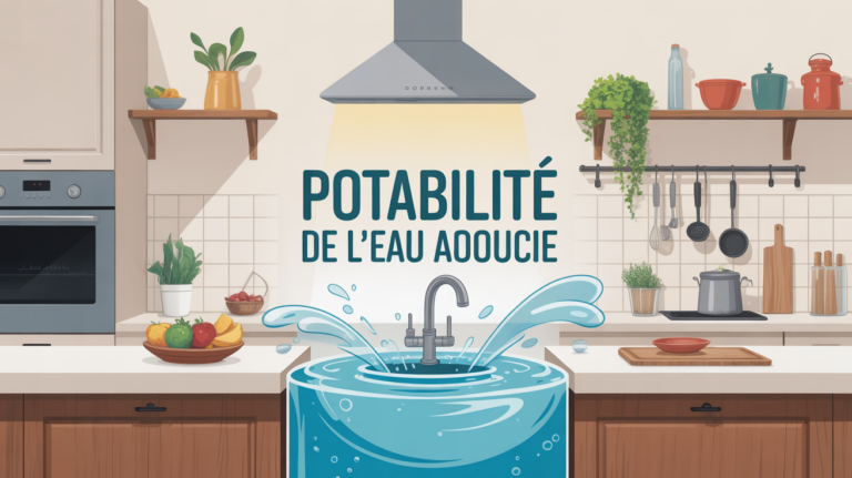 eau adoucie robinet cuisine sans tartre