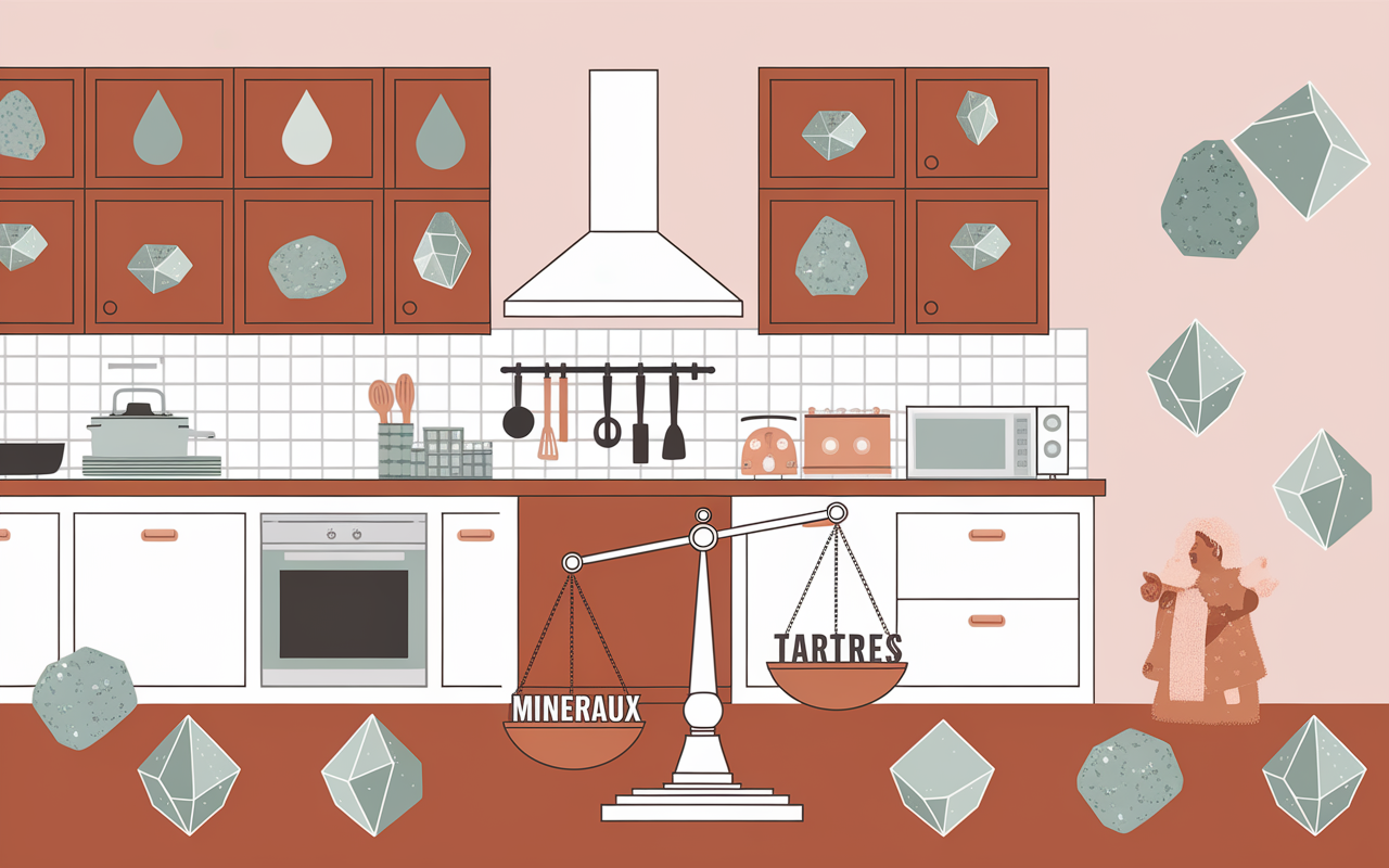 eau non calcaire cuisine balance tartre