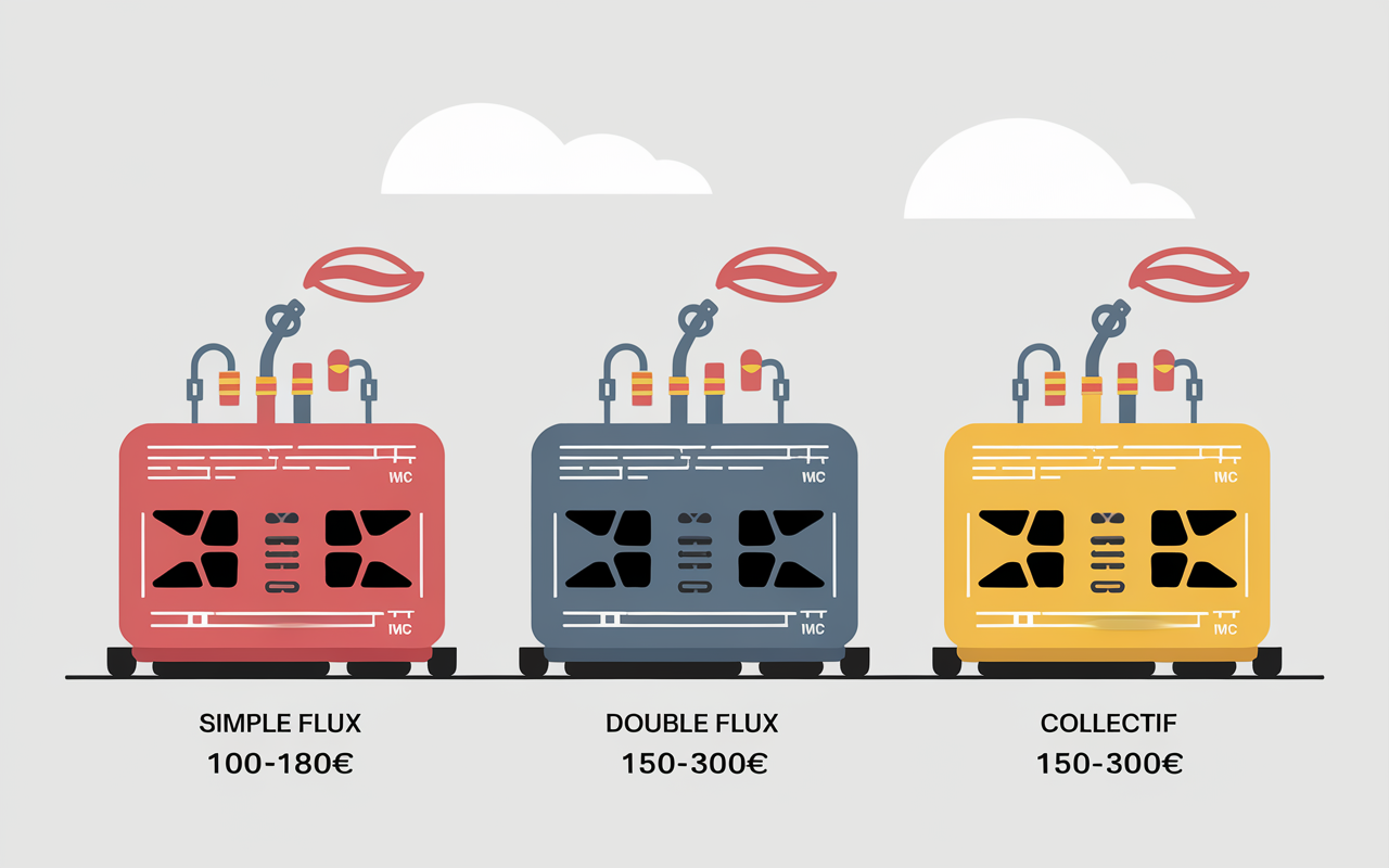 Tableau entretien vmc prix simple double flux