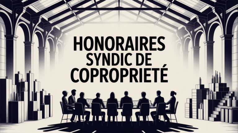 Honoraires syndic sur travaux assemblee copropriete autour table