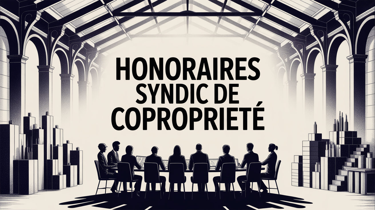 Honoraires syndic sur travaux assemblee copropriete autour table