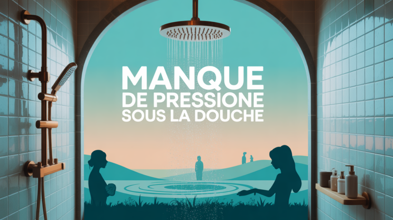 image salle de bain pas de pression douche