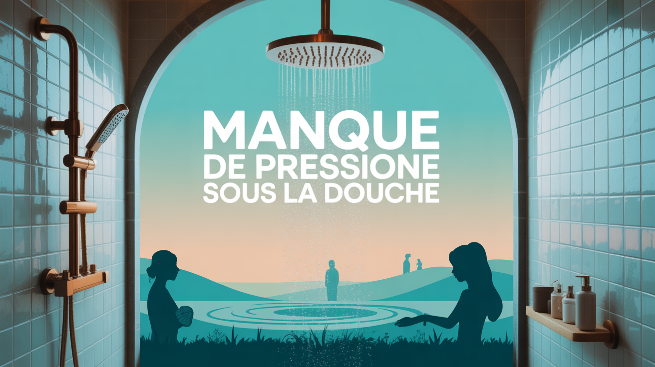 image salle de bain pas de pression douche