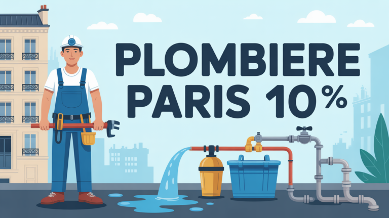 plombier paris 10 immeuble fuite professionnelle