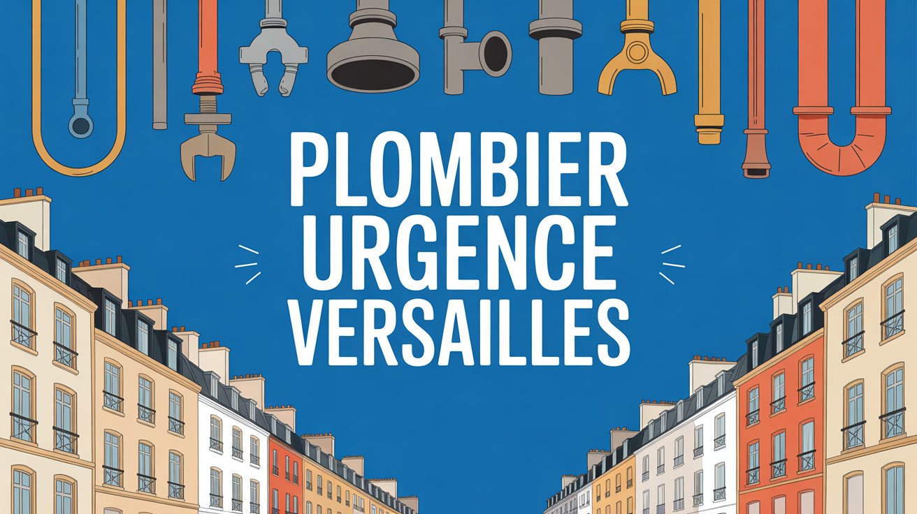 plombier versailles urgence rue et outils