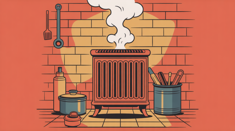 illustration purger radiateur fonte piece