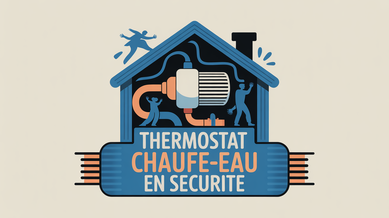 réarmer thermostat chauffe eau sécurité image
