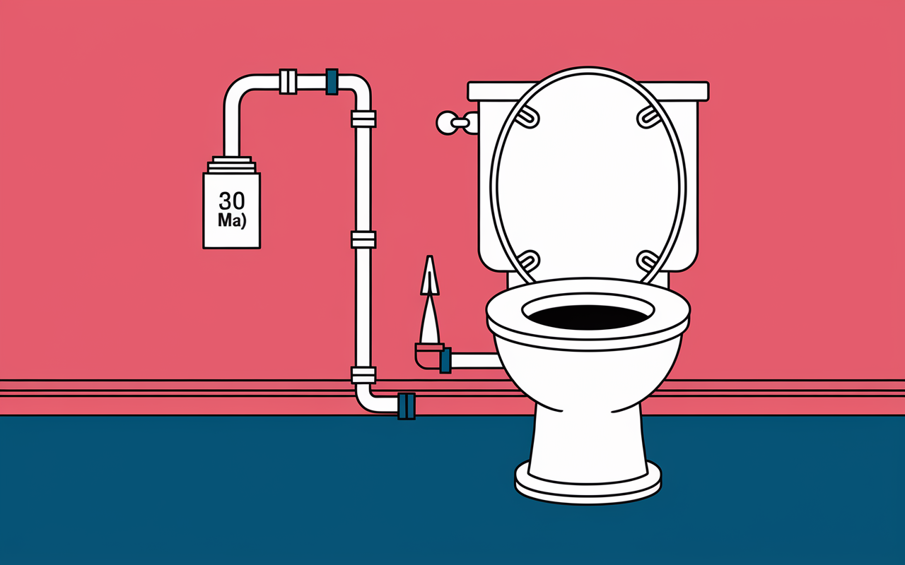schema evacuation wc broyeur explication simple