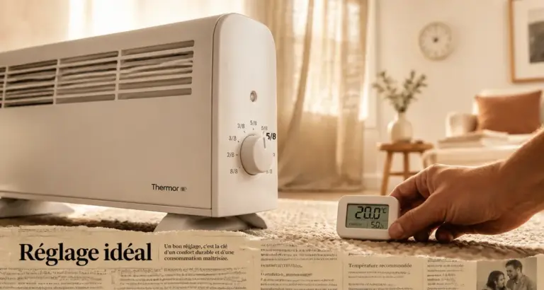 Comment régler un radiateur électrique : régler le thermostat sans perdre le confort