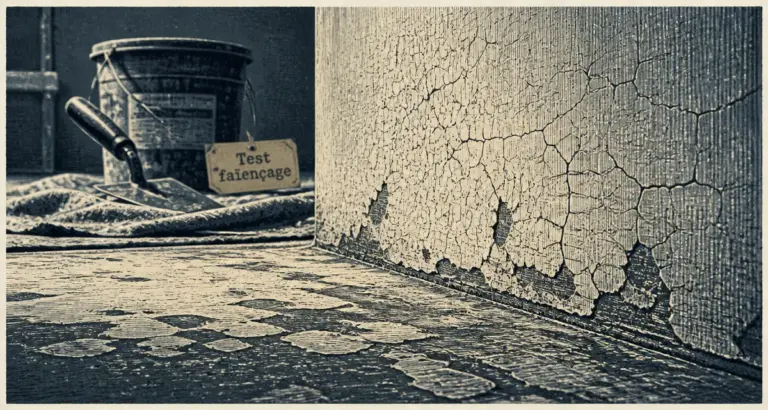 Faïençage du béton : microfissures en toile d’araignée