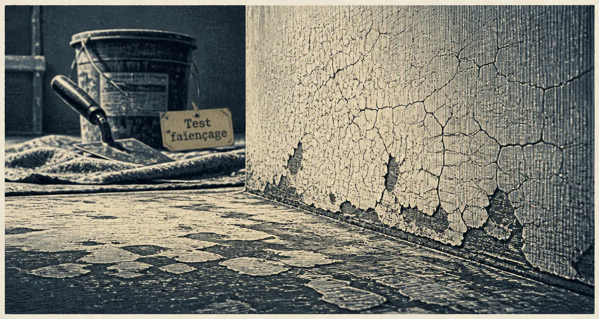 Faïençage du béton : microfissures en toile d’araignée