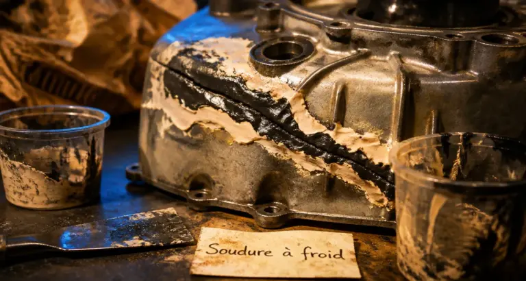 Soudure à froid : résistance mécanique réelle d’une réparation époxy